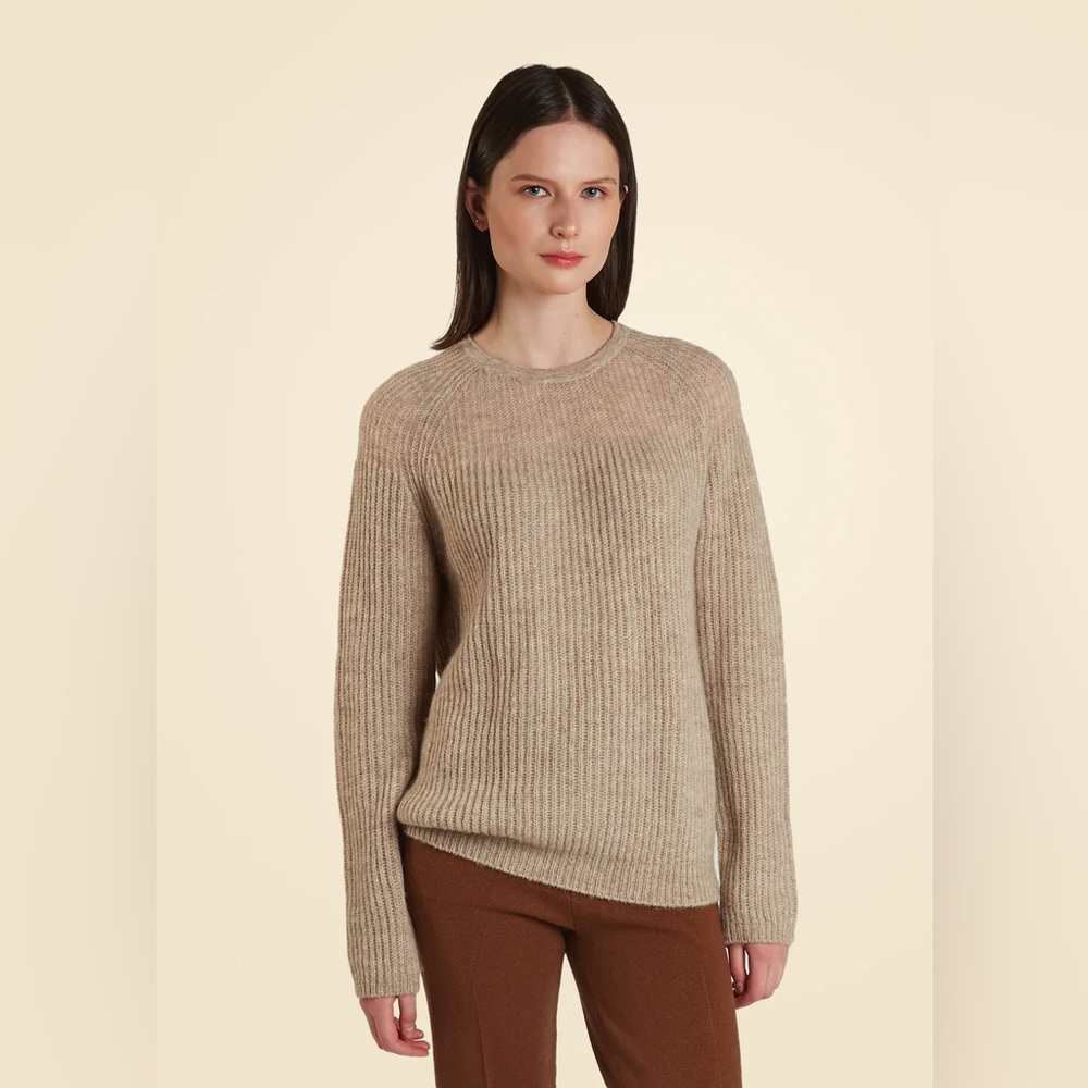 OYUN Camille Alpaca Sweater Fawn Beige